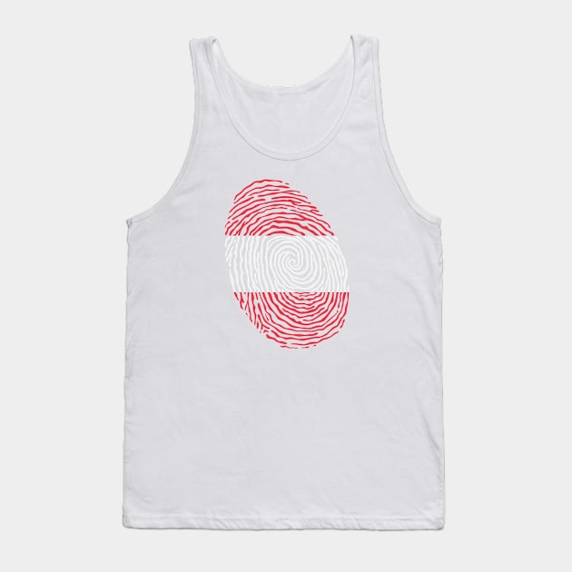 Austria Fingerprint Tank Top by KindlyHarlot